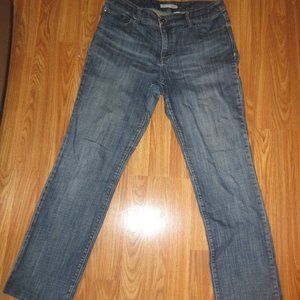 Chico's Platunum Denim Jeans sz 1 us sz 8